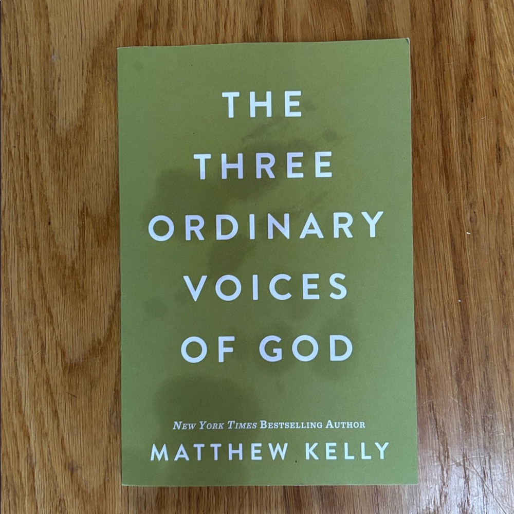 The Three Ordinary Voices of God Book, Paperback, New